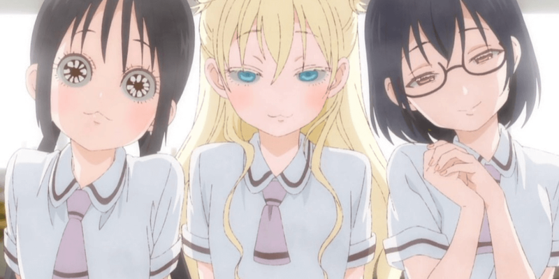 de hoofdpersonages van asobi asobase: seizoen 2