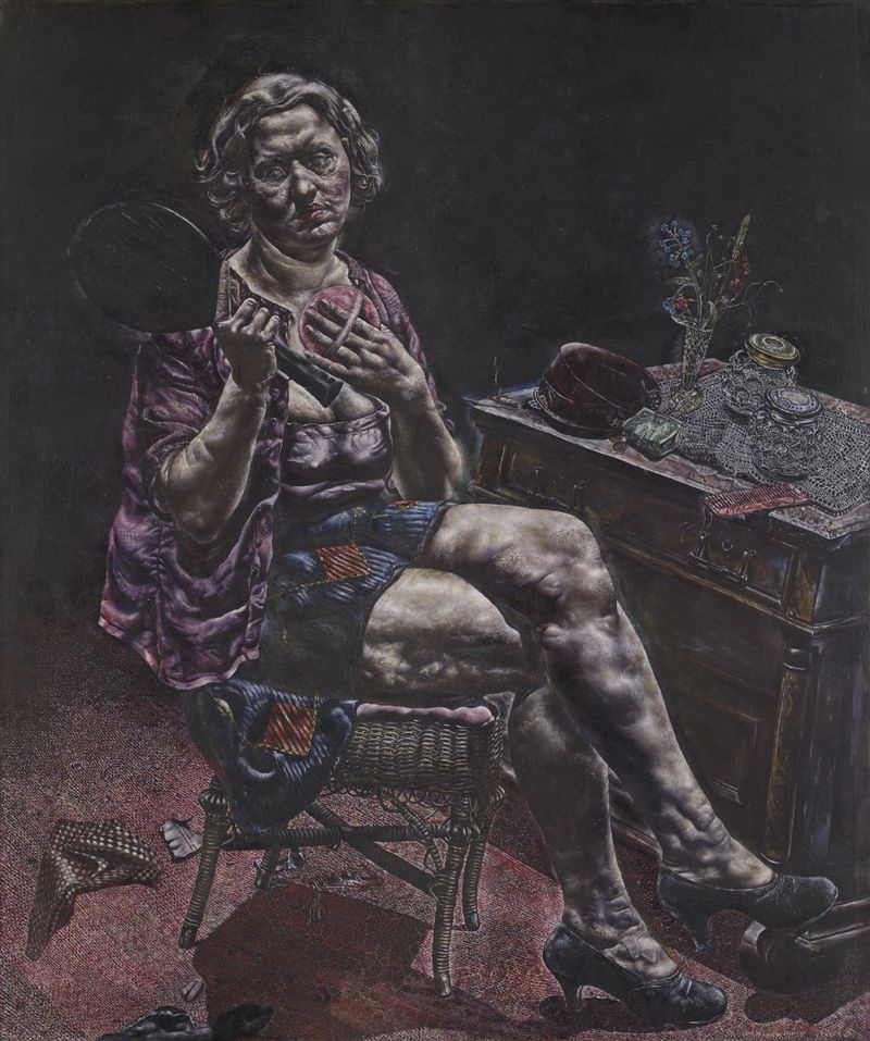 Ivans Olbraits, Pasaulē ienāca dvēsele, vārdā Ida, 1929–1930. | Ivana Olbraita dāvana. Čikāgas Mākslas institūts.