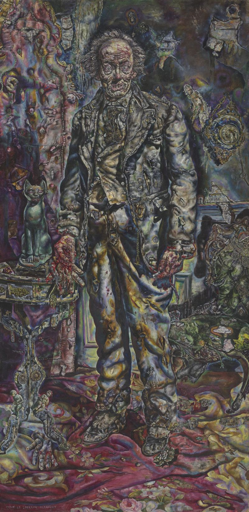 Ivans Olbraits, Doriana Greja attēls, 1943/44.| Ivana Olbraita dāvana. Čikāgas Mākslas institūts.