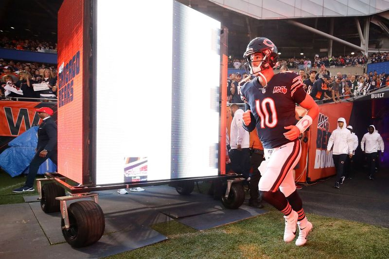 Mitch Trubisky is 1-5 in zes carrièrespellen tegen de Packers met zeven touchdowns, vijf onderscheppingen en een passer-rating van 79,0.