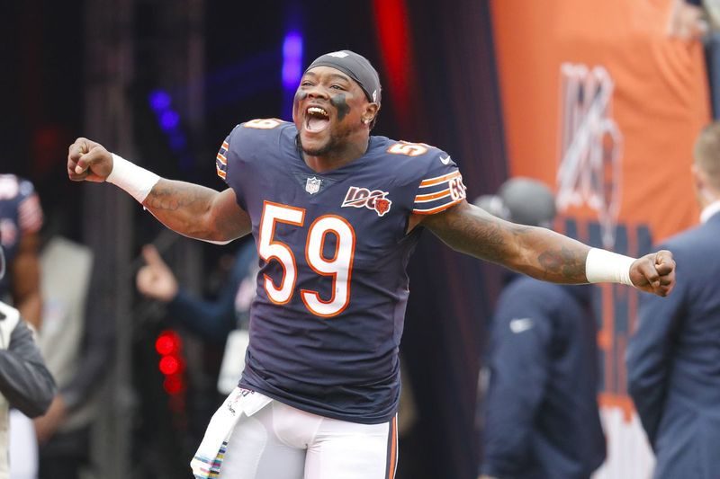 „Bears“ gynėjas Danny Trevathanas praėjusį sezoną atliko 113 atmušimų – antras pagal dydį komandoje po Roquano Smitho (139).