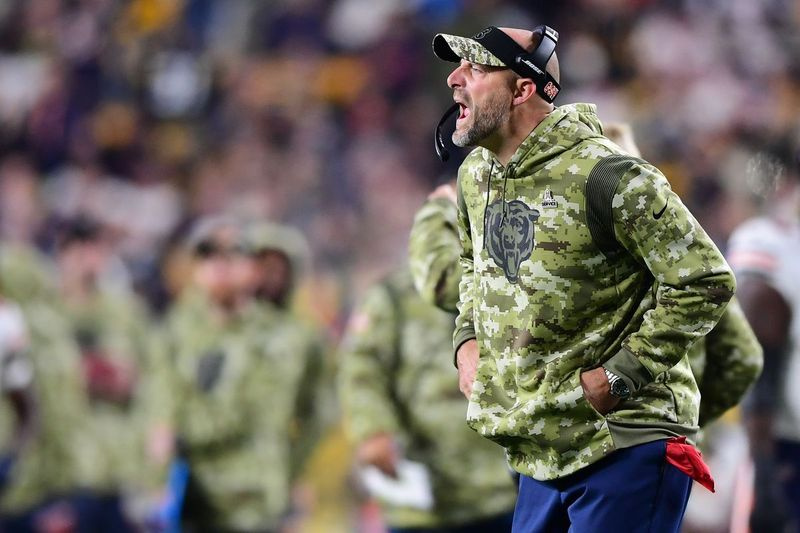 I Bears sono 31-26 nelle quattro stagioni di Matt Nagy, ma 19-22 nelle ultime tre stagioni.