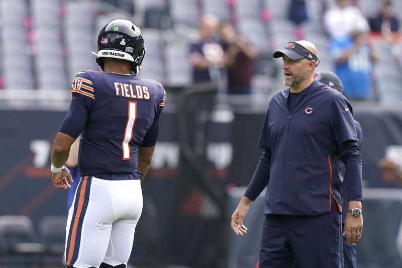 Justin Fields je začel zadnji dve tekmi, a Matt Nagy pravi, da se bo vrnil k Andyju Daltonu, ko bo zdrav.
