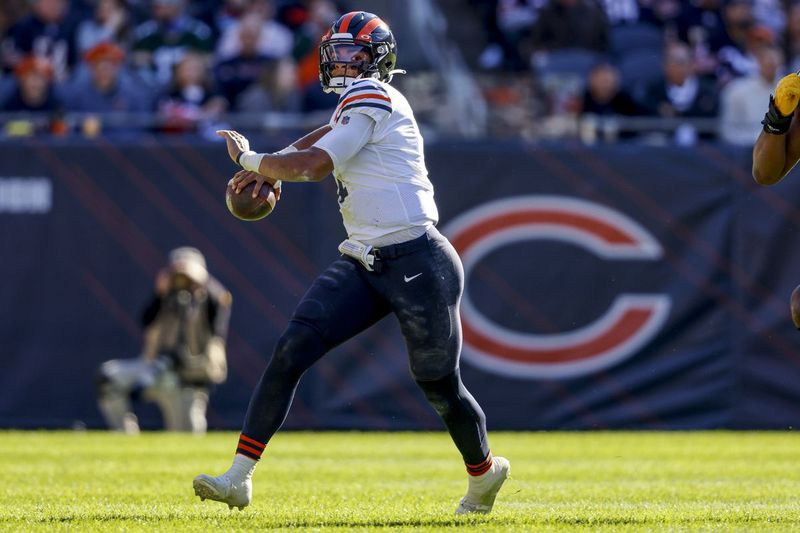 Justin Fields on paljulubav, kuid Bears on endiselt NFL-i kõige kehvem söötmismeeskond.
