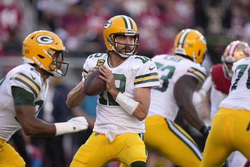 „Packers“ gynėjas Aaronas Rodgersas reguliariajame sezone laimėjo 20 rungtynių prieš „Bears“.