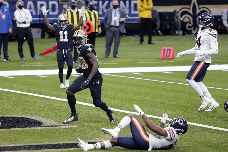 Touchdown Lataviuse Murrayho ve třetí čtvrtině otočil dynamiku plně ve prospěch Saints.