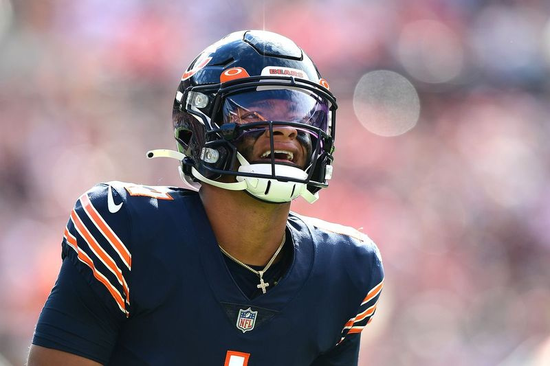 Justin Fields slet i sin første start.