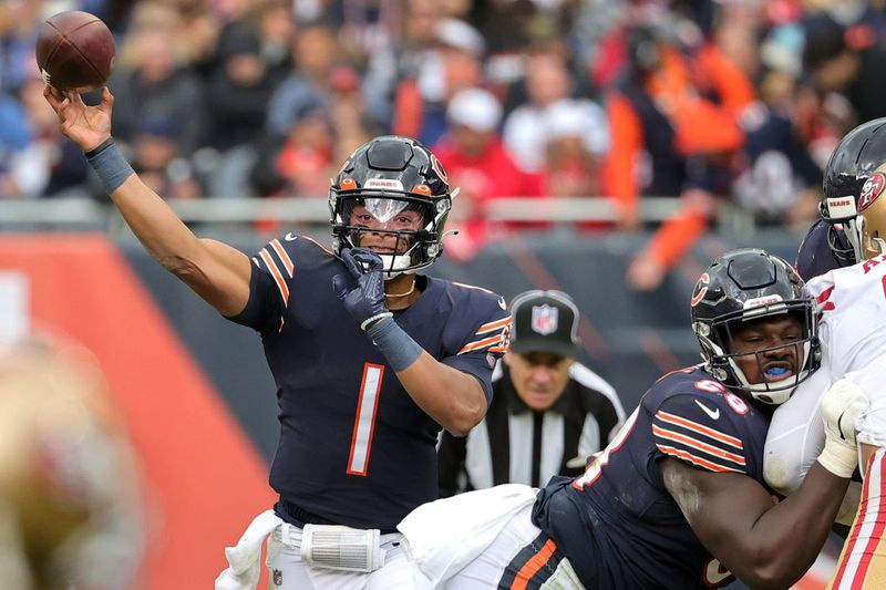 San Francisco 49ers lwn Chicago Bears
