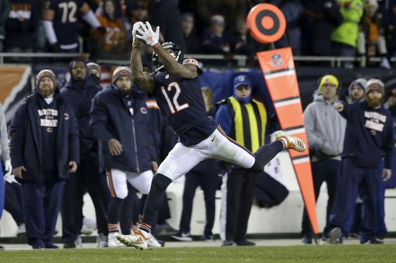 Allen Robinson (12) tem 26 recepções para 271 jardas (10,4 em média) e um touchdown nesta temporada.