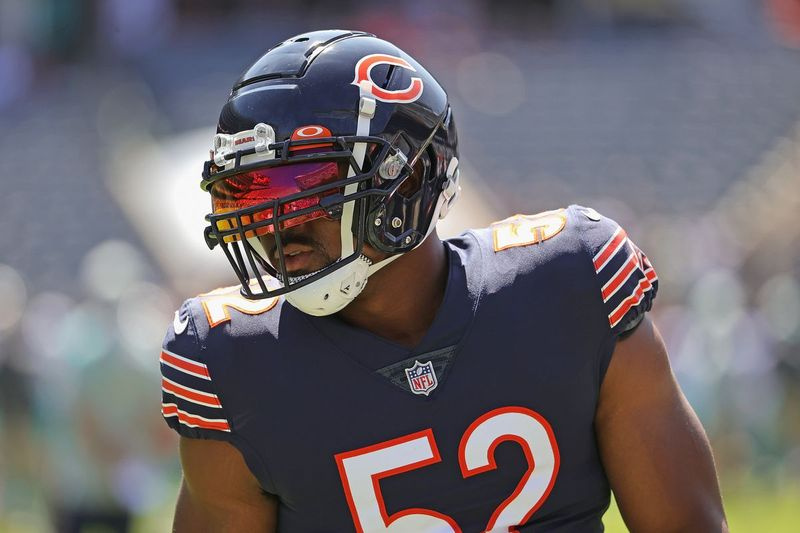 Khalil Mack je imel leta 2018 za medvede 12,5 vreč, leta 2019 pa le 8,5 in devet v prejšnji sezoni.