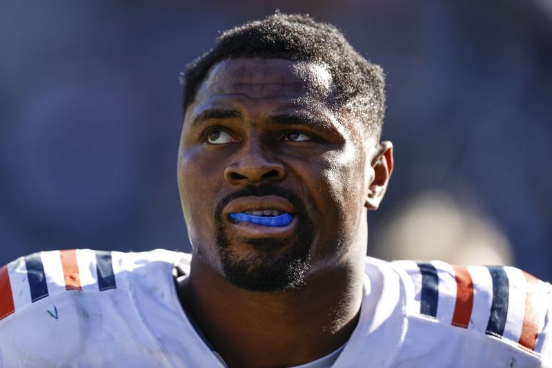Khalil Mack heeft 53 van de 55 wedstrijden gespeeld sinds de Bears in 2018 voor hem ruilden.