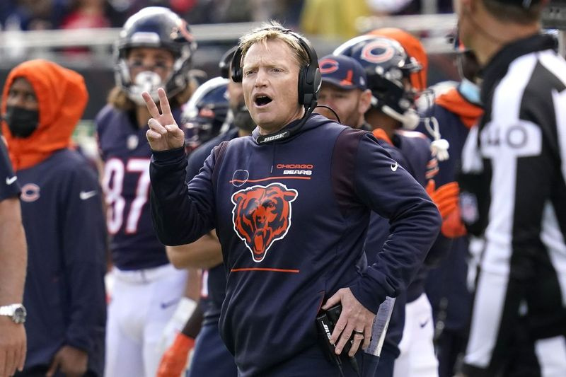 Coordonatorul echipelor speciale a Bears, Chris Tabor, a fost în control în calitate de antrenor principal interimar al Bears, în locul lui Matt Nagy, duminică, împotriva celor de la 49ers la Soldier Field. Eram extrem de confortabil, a spus Tabor.