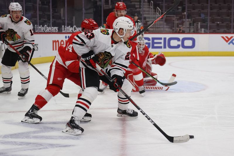 Il gol in powerplay di Philipp Kurashev mercoledì è stato il 18esimo goal in powerplay della stagione dei Blackhawks.