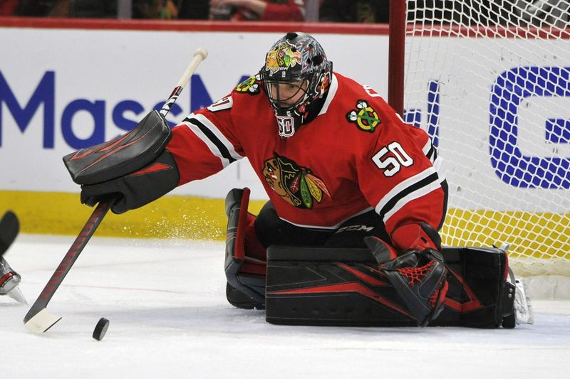Le gardien Corey Crawford devrait être sur la glace lorsque les Blackhawks reprendront le jeu cette semaine.