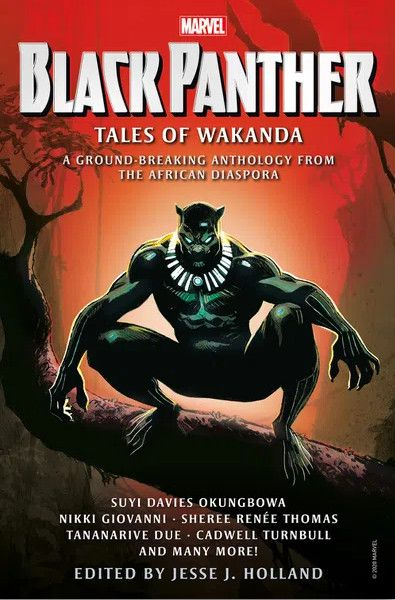 Achttien auteurs hebben bijgedragen aan Black Panther: Tales of Wakanda, onder redactie van Jesse J. Holland.