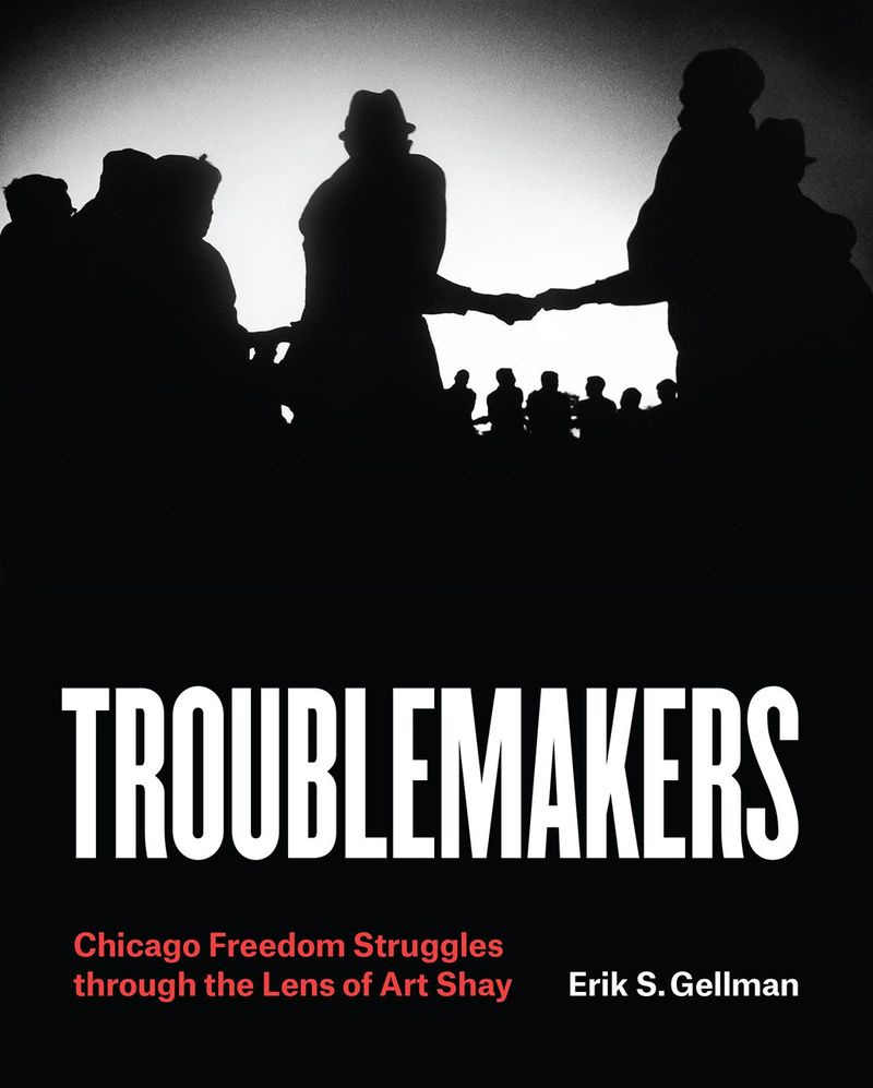 Troublemakers: Chicago Freedom Struggles Through the Lens of Art Shay od Erika S. Gellmana, s fotografiemi od Art Shay.