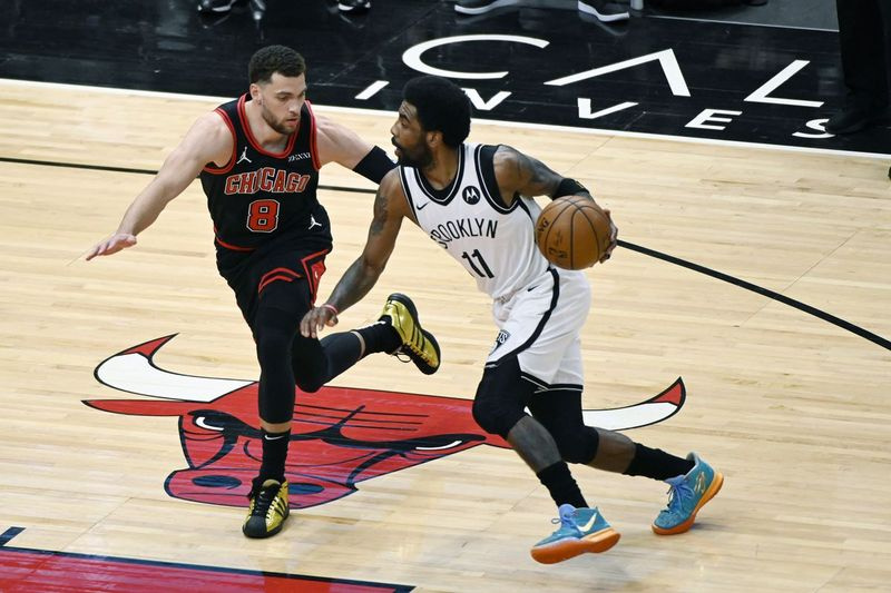 Zach LaVine de la Bulls este mai preocupat de echipa sa decât de drama din jurul lui Kyrie Irving și Nets.
