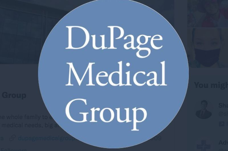 Logo grupy medycznej DuPage