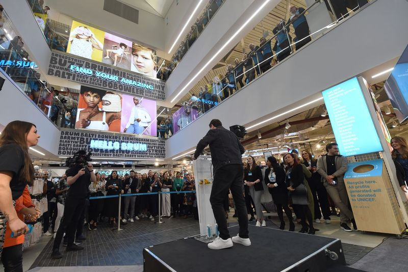 Didžiausios pasaulyje „Primark“ parduotuvės pristatymo renginiai