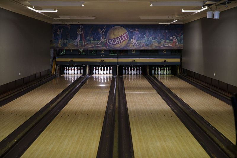 Las pistas de bolos en Southport Lanes