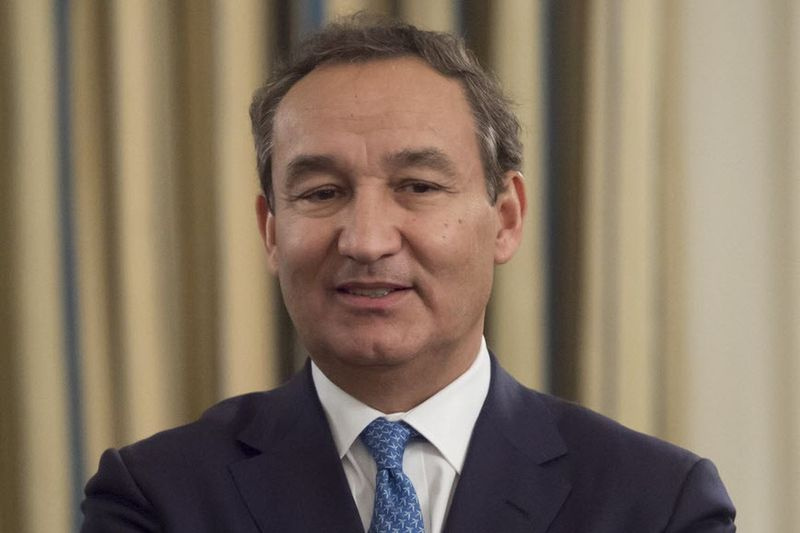 Oscar Munoz, prezident a generální ředitel United Continental Holdings, v únoru. | AFP / Getty Images