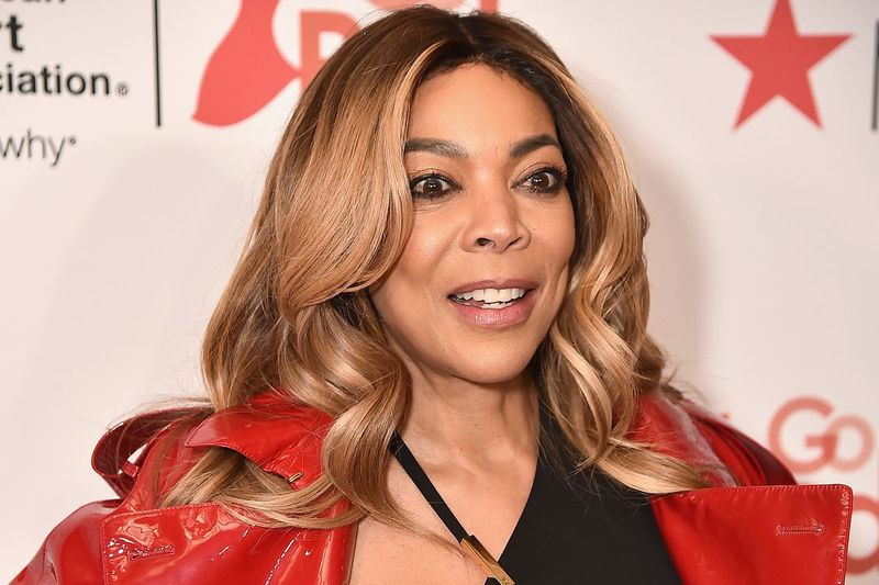 Wendy Williams menghadiri Koleksi Pakaian Merah Go Red For Women Persatuan Jantung Amerika 2018 di New York City.