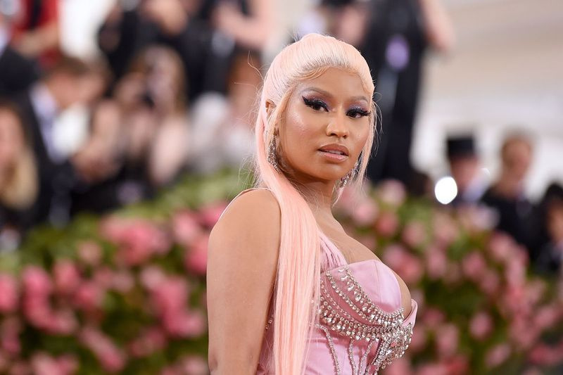 Nicki Minaj sa zúčastňuje 2019 Met Gala Celebrating Camp: Notes on Fashion v Metropolitan Museum of Art.