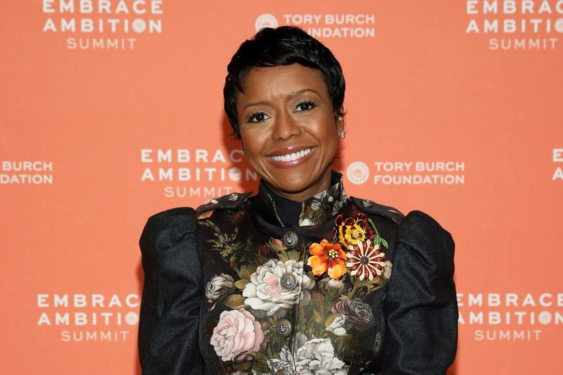 Mellody Hobson, spoluředitelka a prezidentka společnosti Ariel Investments během summitu Embrace Ambition 2020 pořádaného nadací Tory Burch v Jazz at Lincoln Center dne 5. března 2020 v New Yorku.