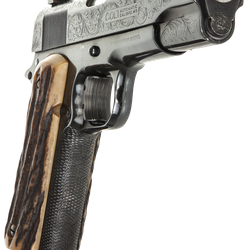 アル・カポネのお気に入りと言われたコルトモデル1911半自動拳銃。
