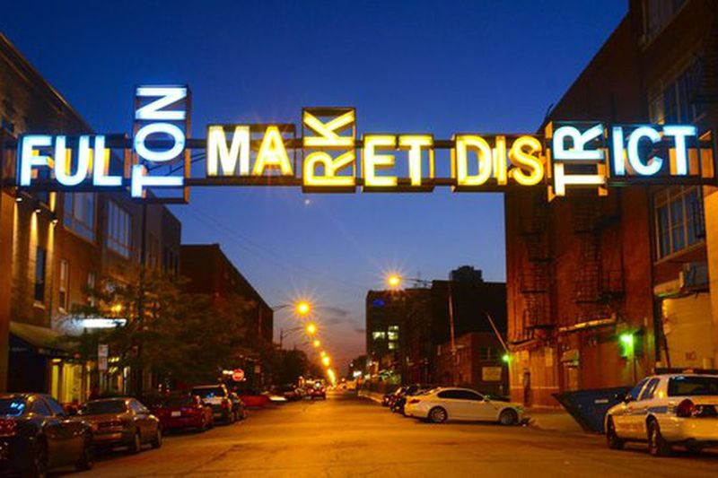 Distretto del mercato di Fulton a Halsted Street