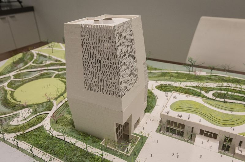 Il modello più recente del proposto Obama Presidential Center.