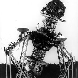 Projetor Zeiss do Adler Planetarium em 1955.