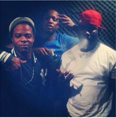 Tremayne Thompson, da sinistra, Rontrell Rapa e Juhwun Foster.