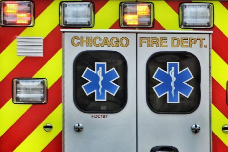  Ambulancia del Departamento de Bomberos de Chicago.