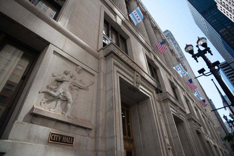 Chicagos stadshus, 121 N. LaSalle St.
