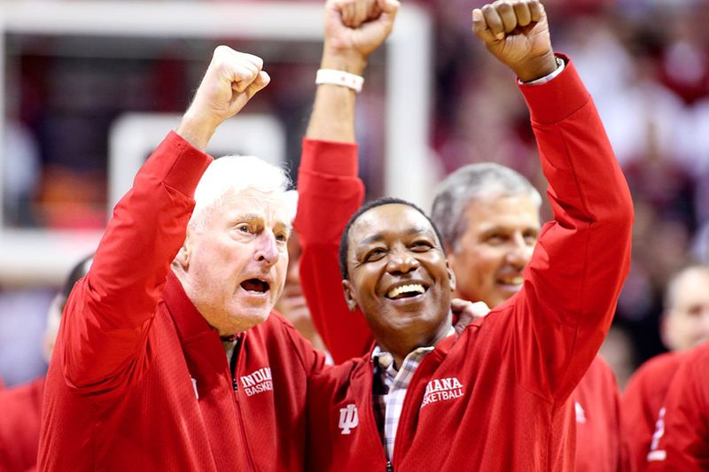 Bobby Knight a Isiah Thomas