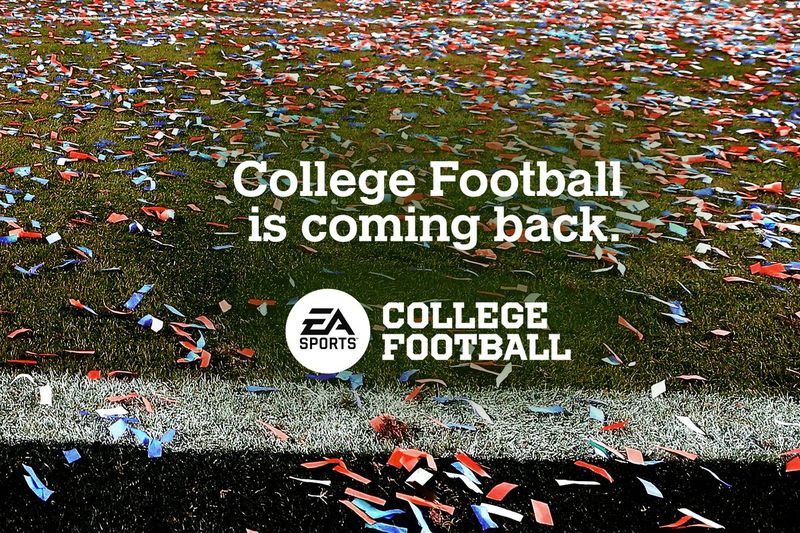 EA Sports ogłosiło, że ożywia swoją serię gier wideo o futbolu studenckim.
