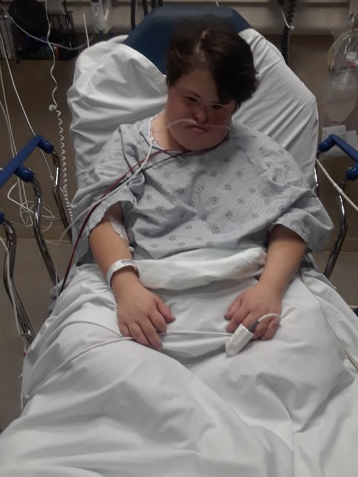 Larissa Maya på legevakten ved Advocate Lutheran General Hospital i Park Ridge.