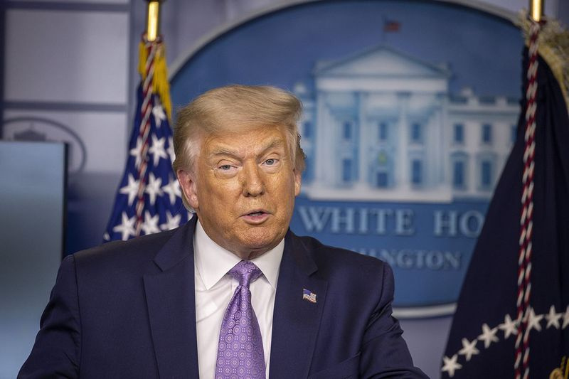 Predsednik Trump je imel tiskovno konferenco v Beli hiši