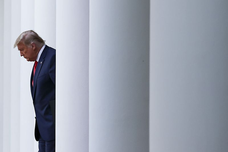 Venerdì il presidente Donald Trump alla Casa Bianca.