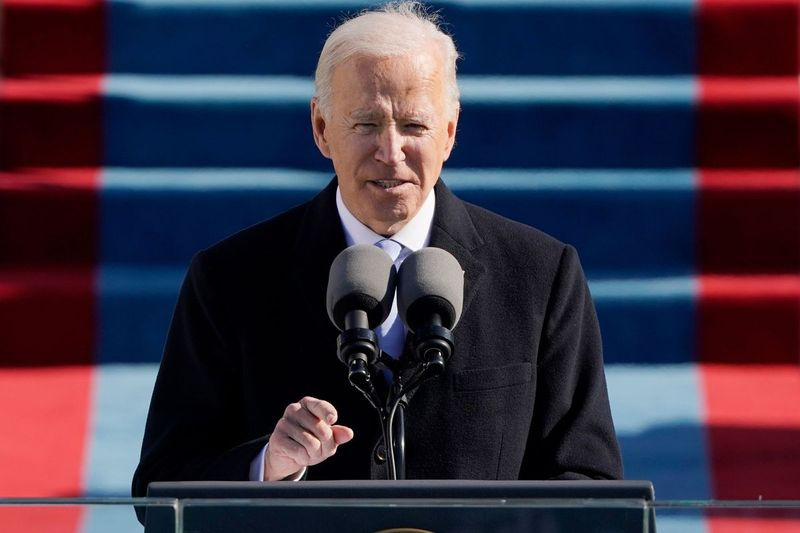Joe Biden prednesie prejav po tom, čo v stredu zložil prísahu ako 46. prezident Spojených štátov.