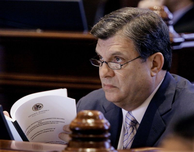 Bekas Senator negara James DeLeo, D-Chicago.
