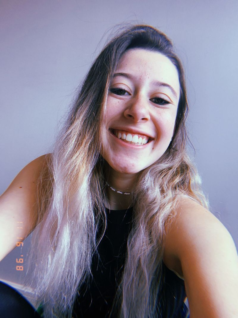 Leah Aberman, 17 ani, absolventă la Lane Tech College Prep.