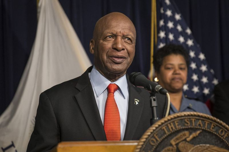 Illinois utrikesminister Jesse White 2016.