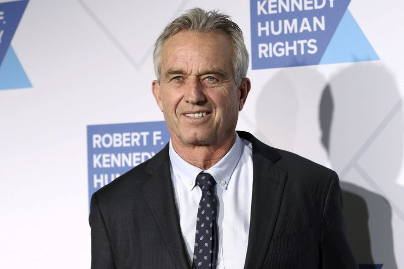 Robert F. Kennedy Jr. menghadiri Anugerah Ripple of Hope Hak Asasi Manusia Robert F. Kennedy 2019 di New York Hilton Midtown di New York.