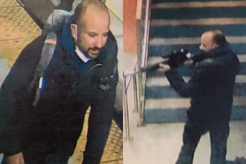 Das FBI sagt, dieser Mann wird gesucht, weil er am 1. Dezember auf einem Metra-Bahnsteig am McCormick Place ein Gewehr abgefeuert hat.