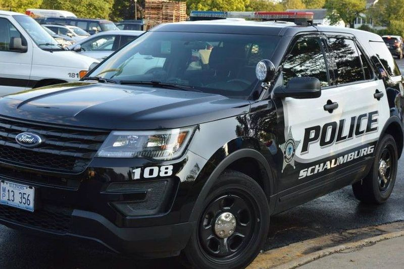 Schaumburg policijos automobilis