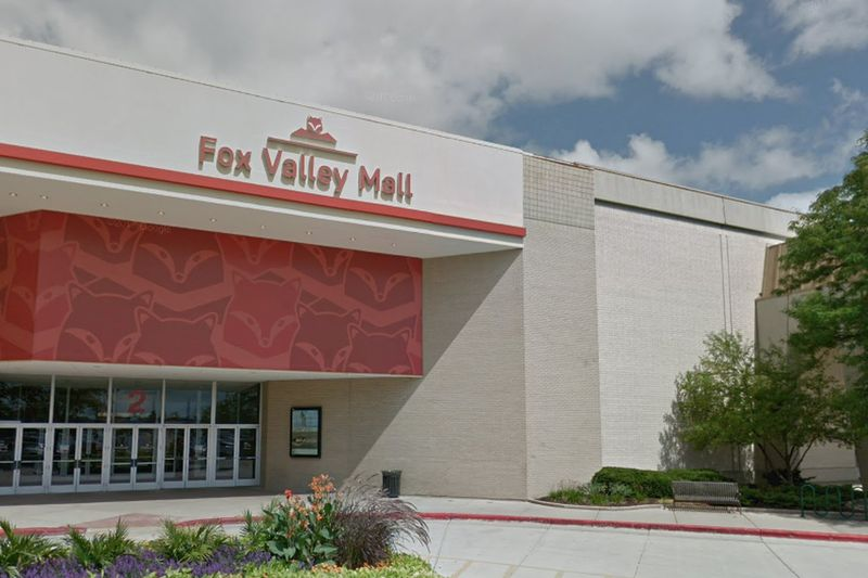 Aurora-polisen letar efter en person som stal en valp från en butik i Fox Valley Mall den 12 februari 2020.