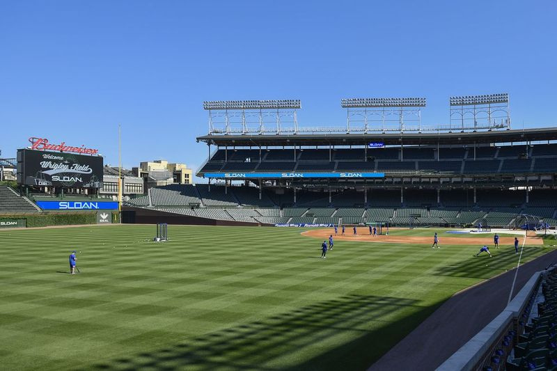 Wrigley Field, hjemmet til Cubs, vil se mange av Cardinals og Brewers i år.