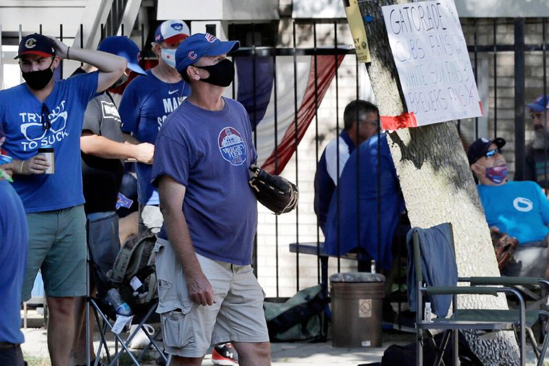 Wrigley Field ballhawks